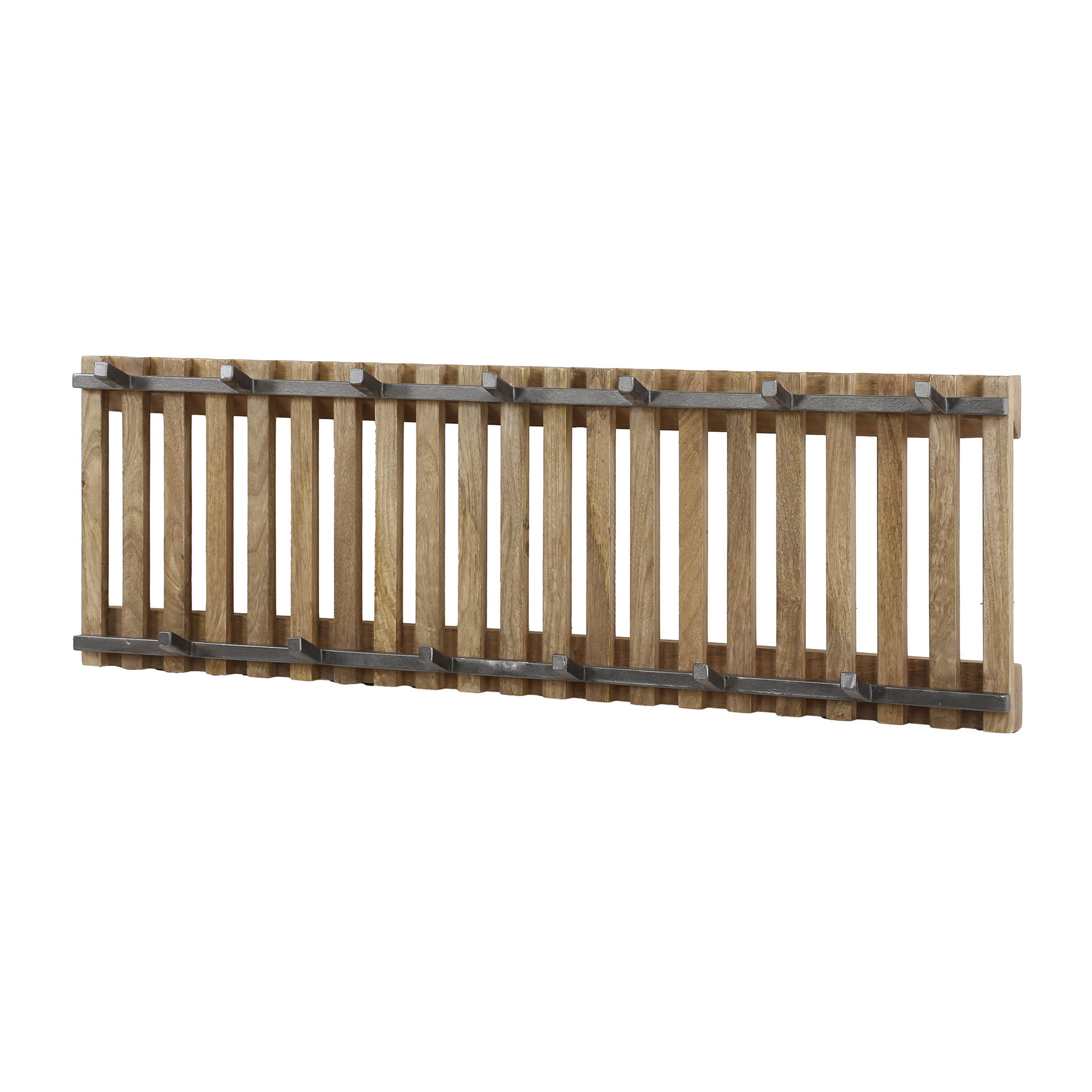 Home Designs Garderobe tweak 13 Haken 100cm breit mango Sandfarbe