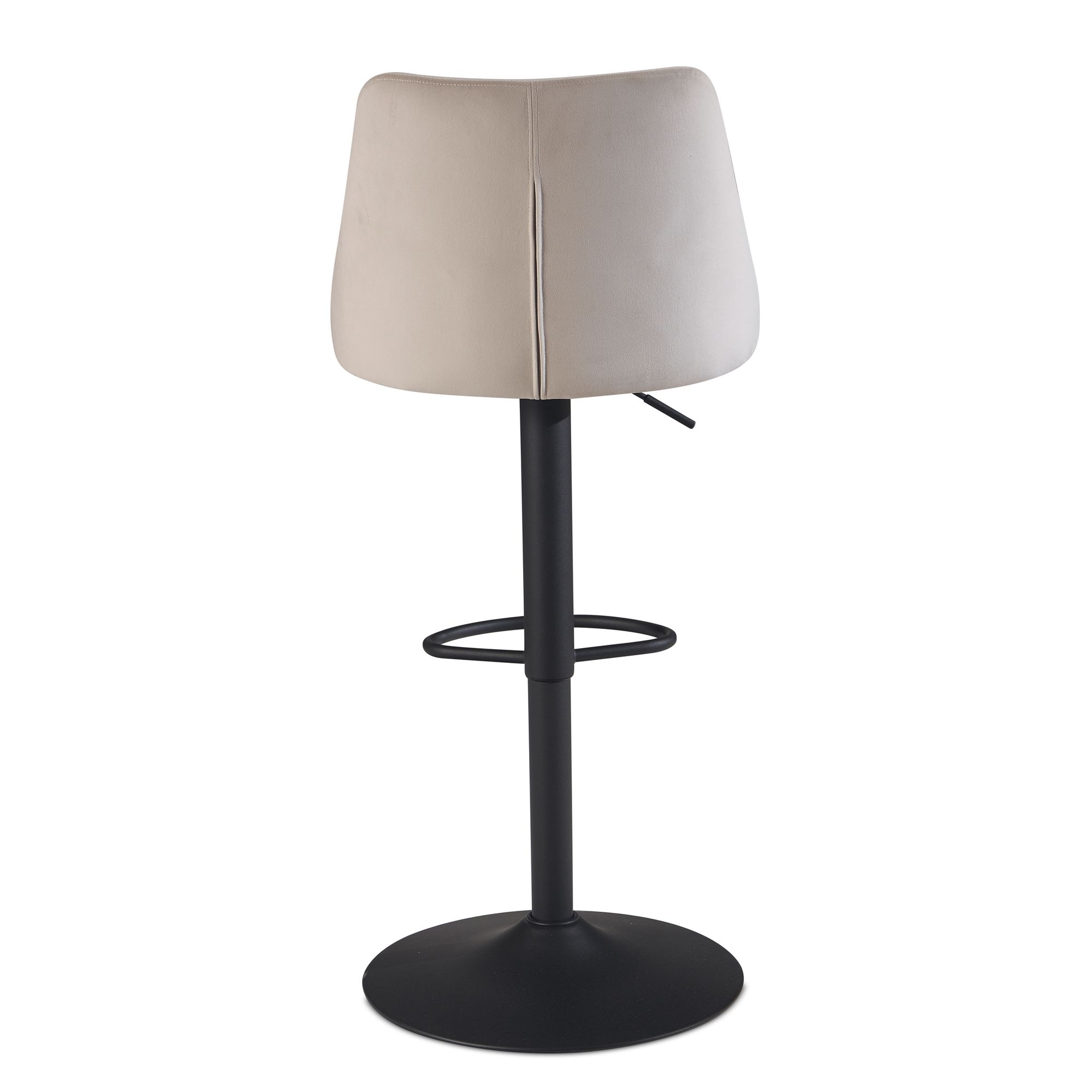 Moderne Barhocker Mit Samtsitz & Goldmetal-Gestell – Höhenverstellbar, Bis 150 Kg Belastbar, Für Küche, Bar Oder Balkon
