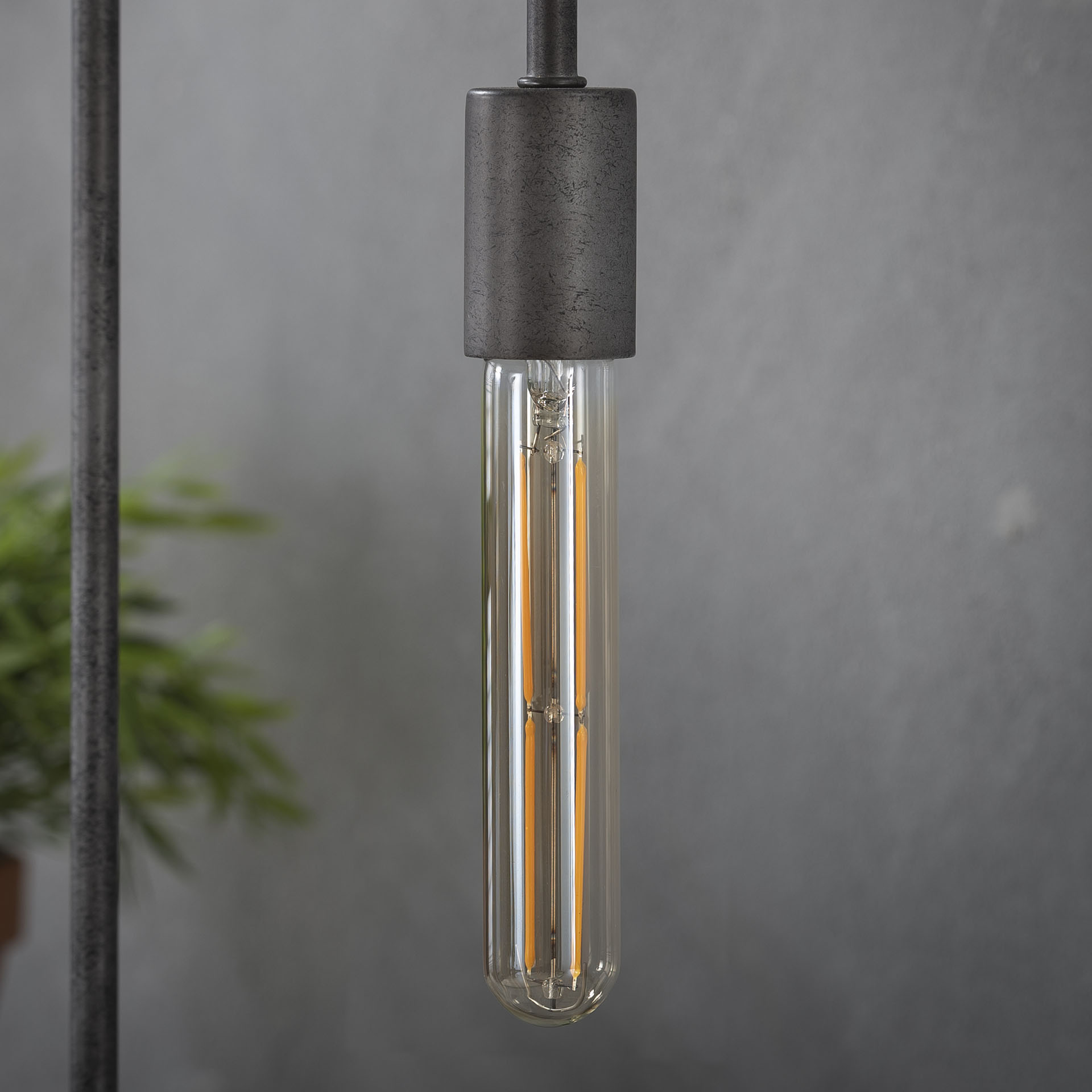 LED Filament-Röhre T32-L185 E27 18,5 cm Amber | 2100K dimmbar
