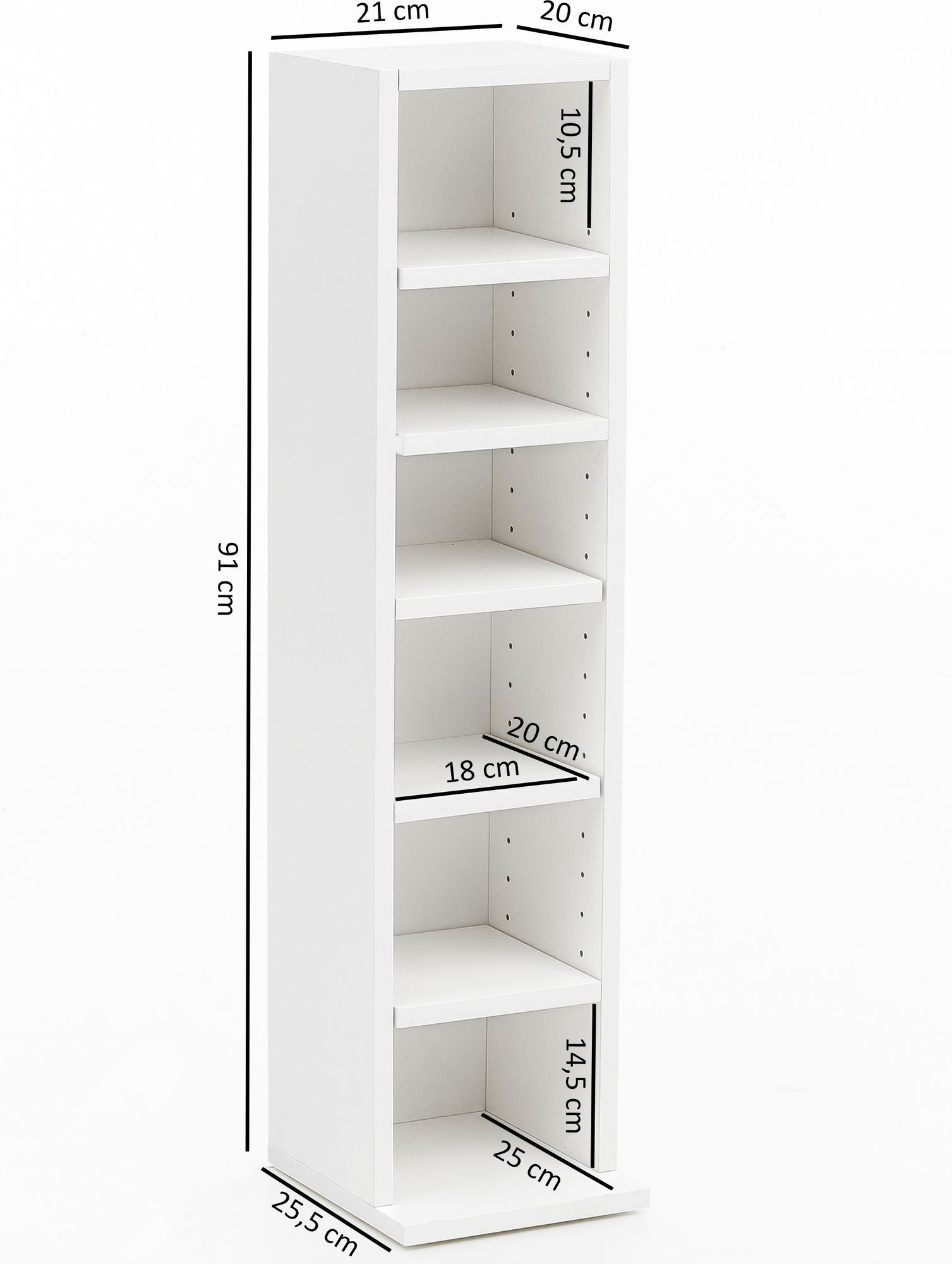 46048-WOHNLING-Buecherregal-Bernd-21x20x90-cm-Wei_2.jpg