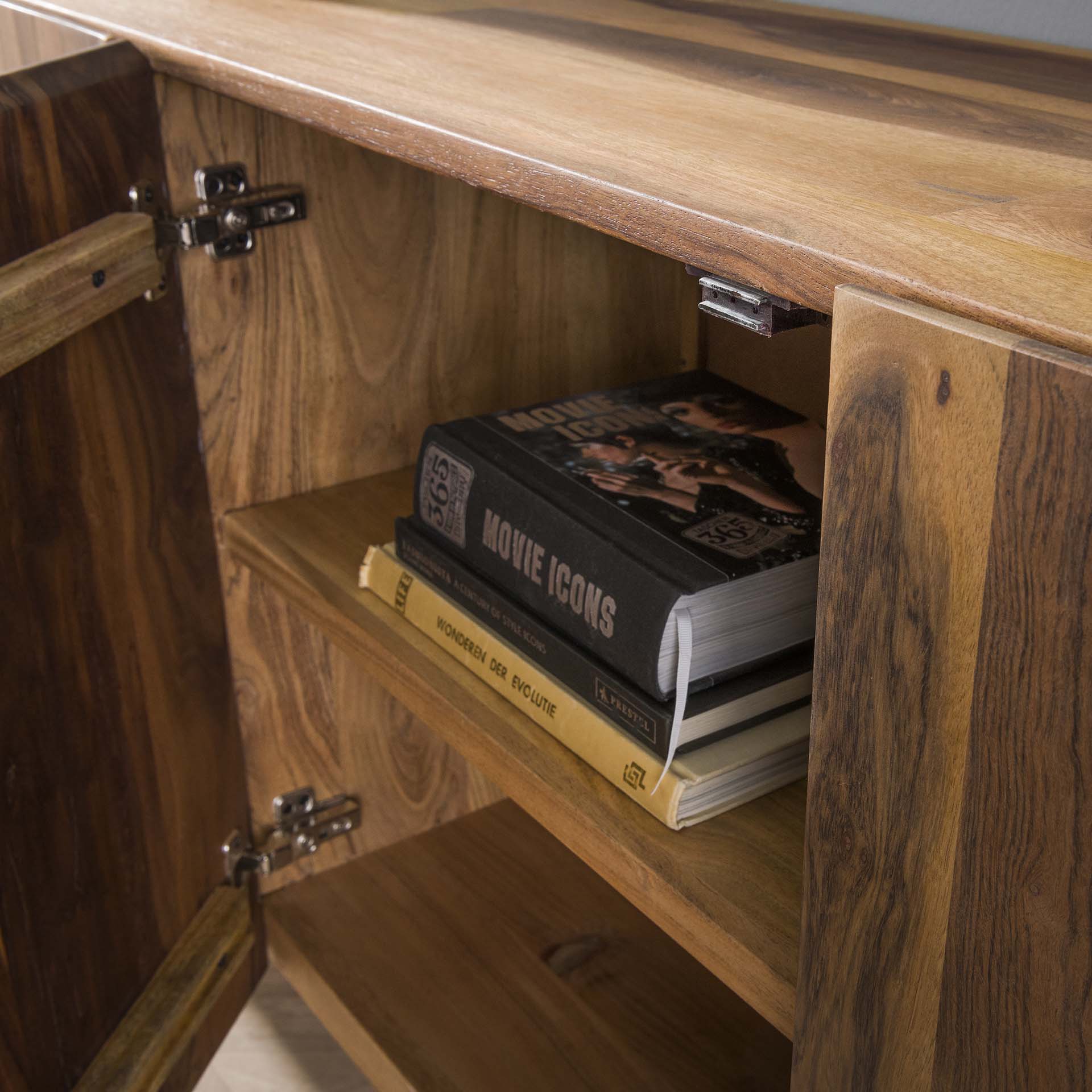 Sideboard Daytona 4 Türen Nussbaum