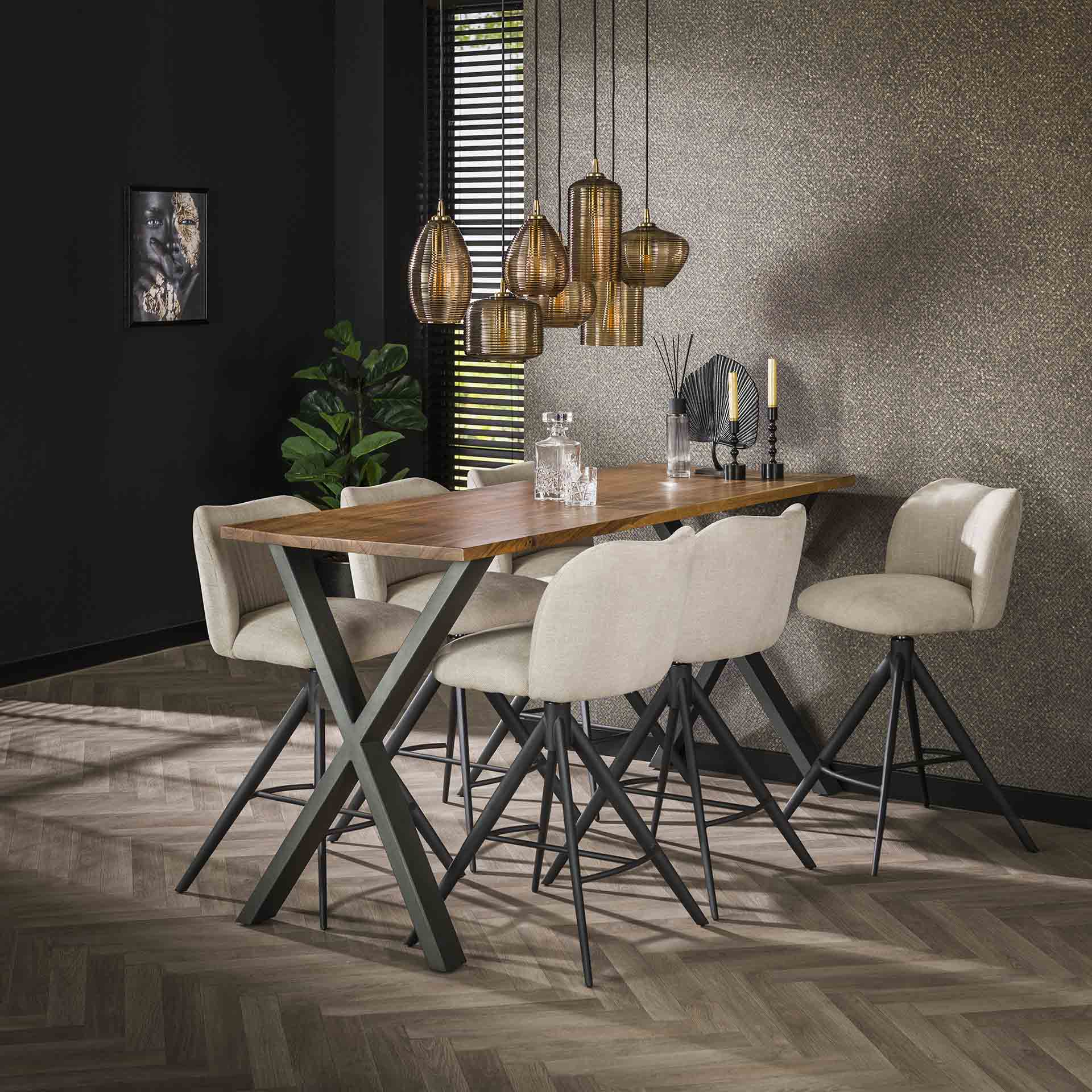 Trendige Hängelampe CONZA aus handgefertigtem Glas – Luxuriöser Blickfang